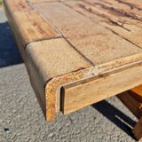 Vintage coffee table by Roger Capron, herbarium model