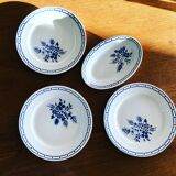Set of 4 plates Badonviller