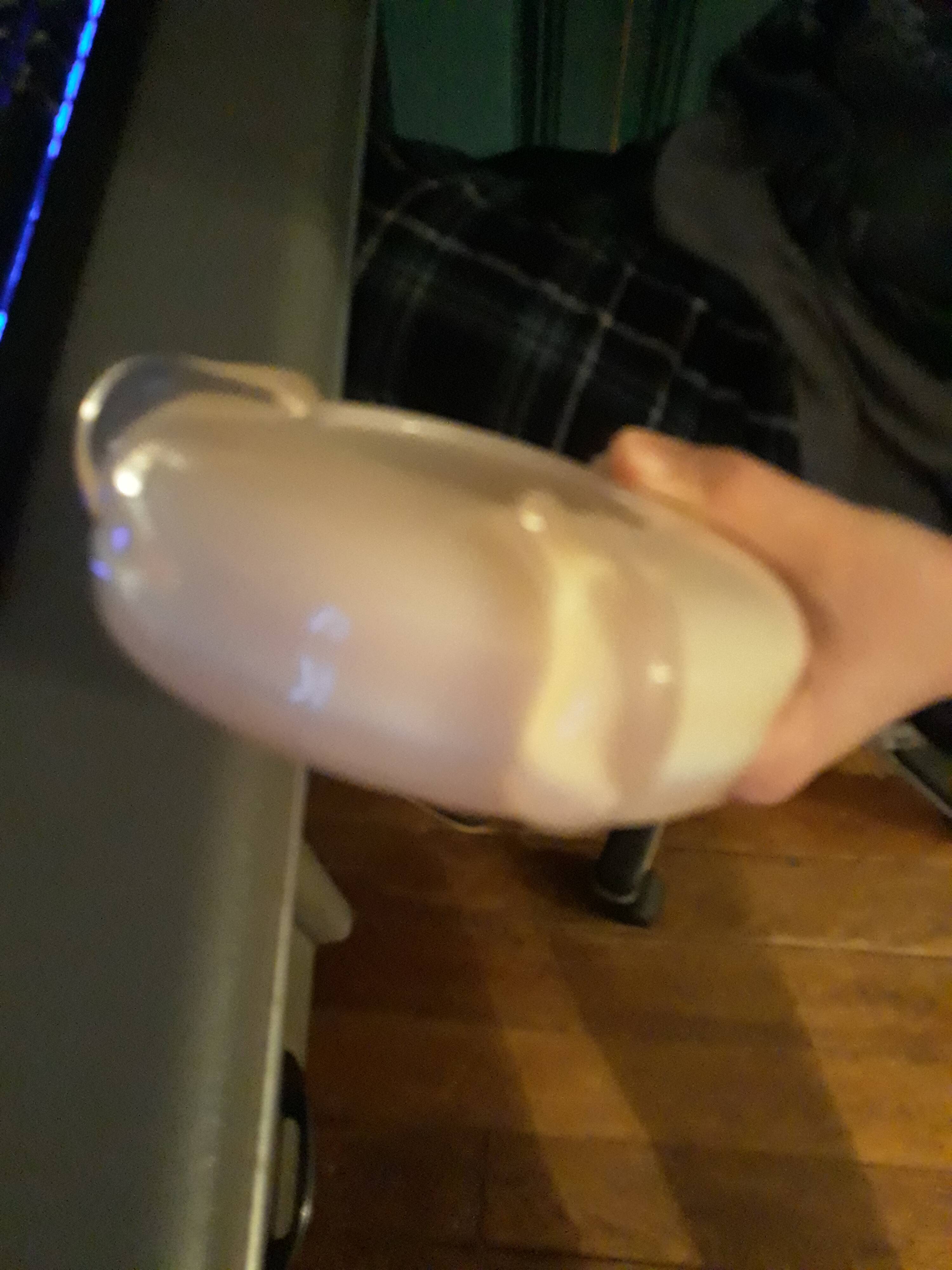 Glass ashtray
