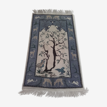 Tapis tunisien pure laine authentique 92x160cm