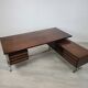 Design corner desk Gianni Moscatelli rosewood vintage 70s