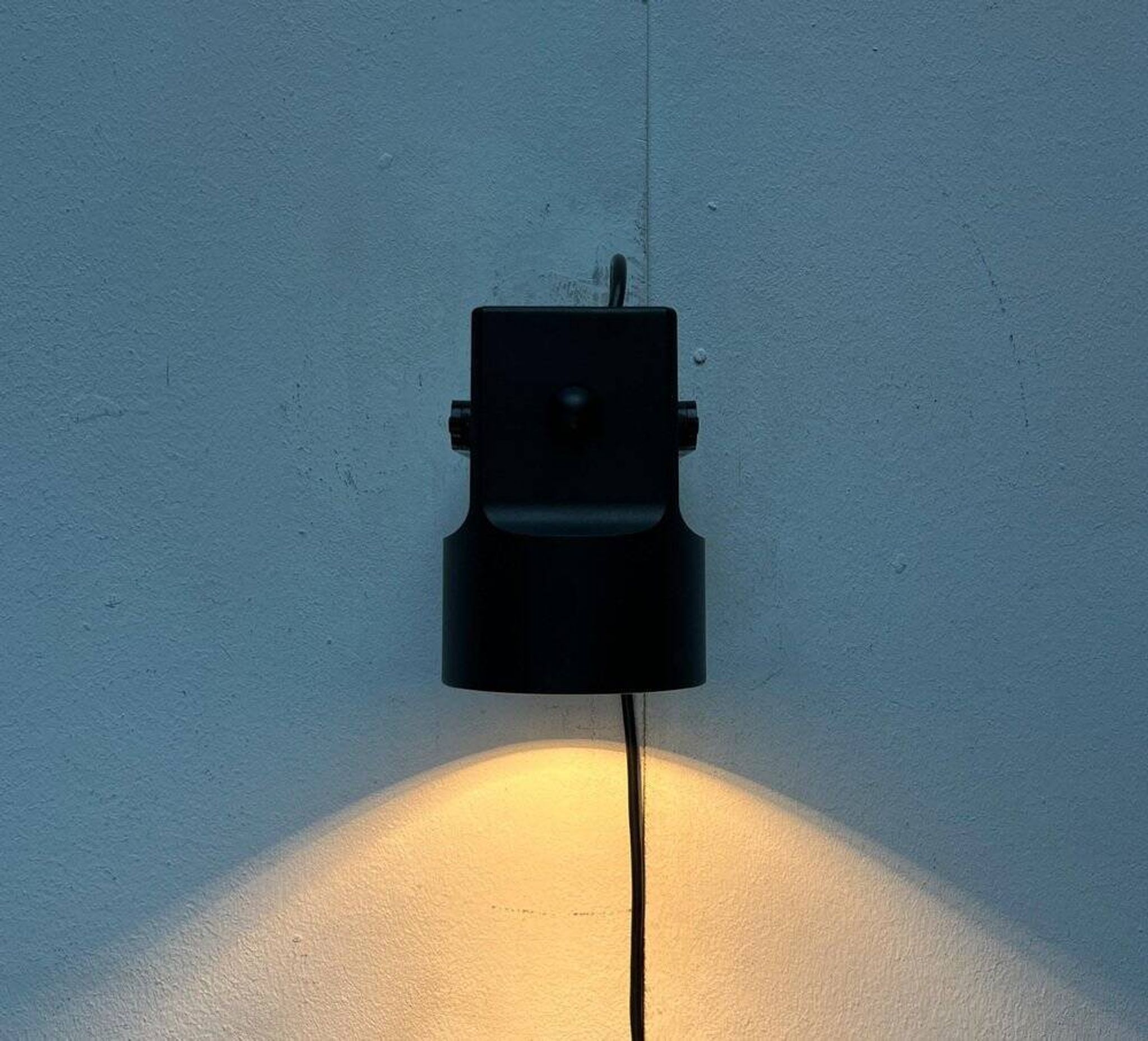 Danish vintage wall lamp Space Age model Lillebror by Bent Gantzel-Boysen for Louis Poulsen, 1970s.