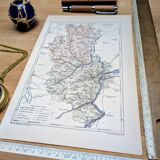 Printed in 1889, Rhône, Auvergne-Rhône-Alpes.