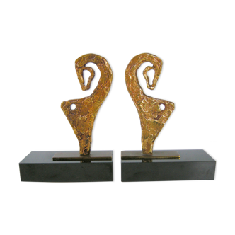 Vintage bookend 1950