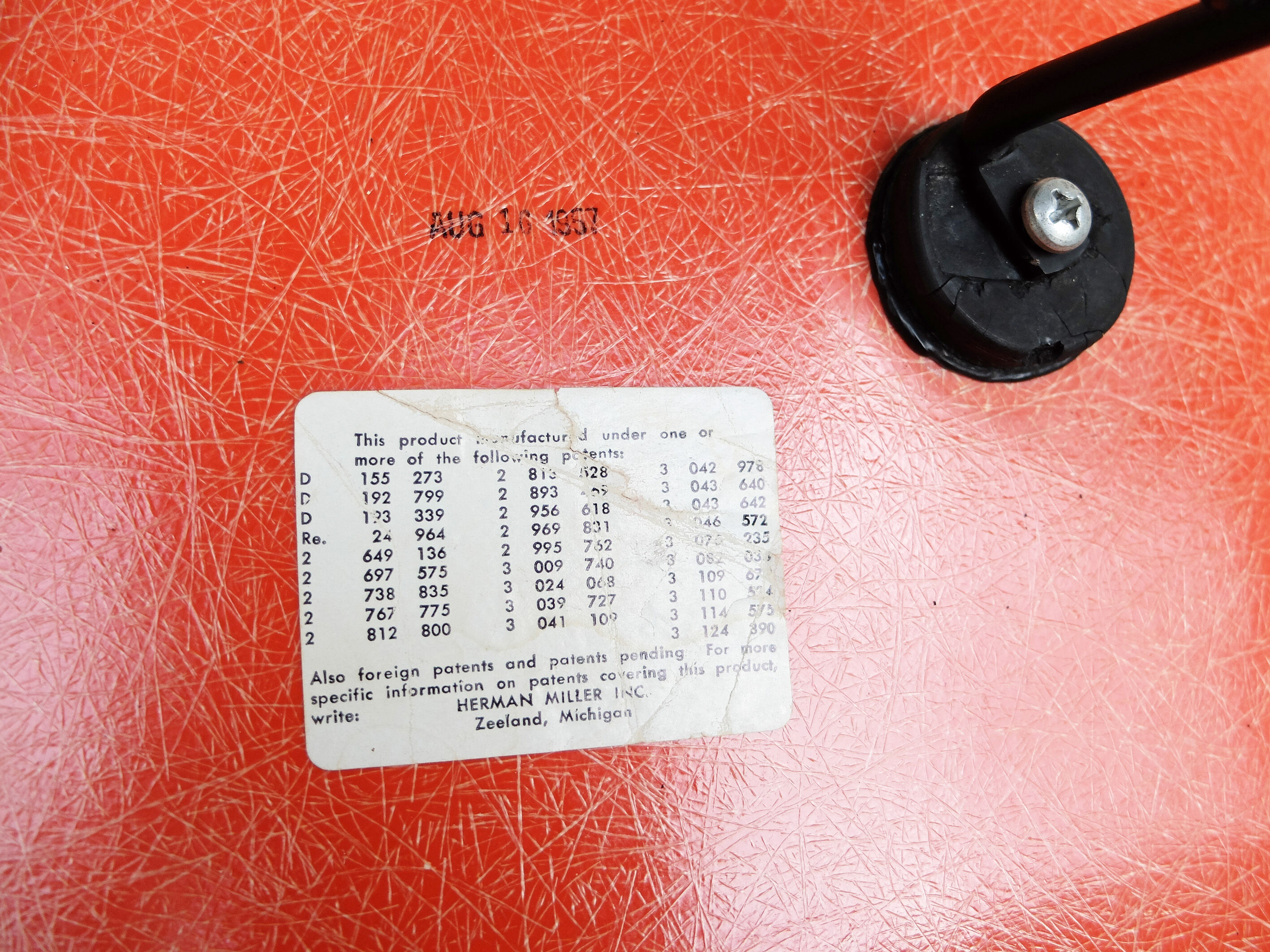 DAR armchair Charles Eames for Herman Miller 1957