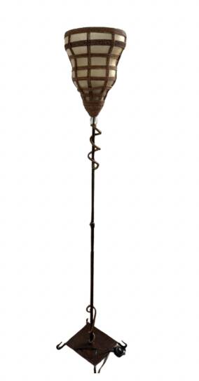 wrought iron floor lamp