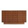 Italian Sideboard Made of Solid Wood and Travertine, Contemporary Cabinet
