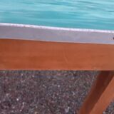 Vintage wooden formica kitchen table