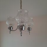 Lustre vintage à 3 feux années 50