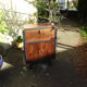 Meuble d appoint art deco noyer