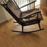 Rocking chair façon scandinave