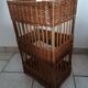Basket display hutch to rattan bread wicker bakery baker trade