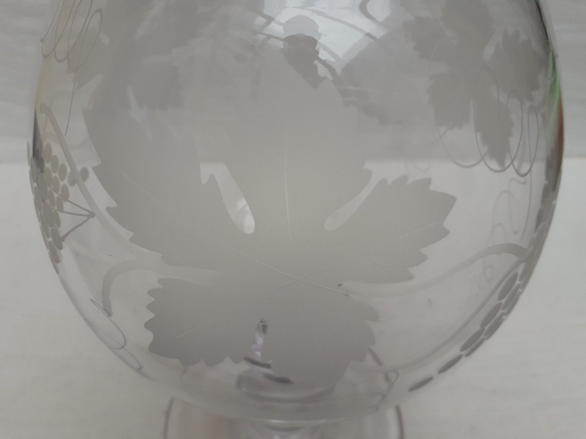 Verre d'amitié en cristal