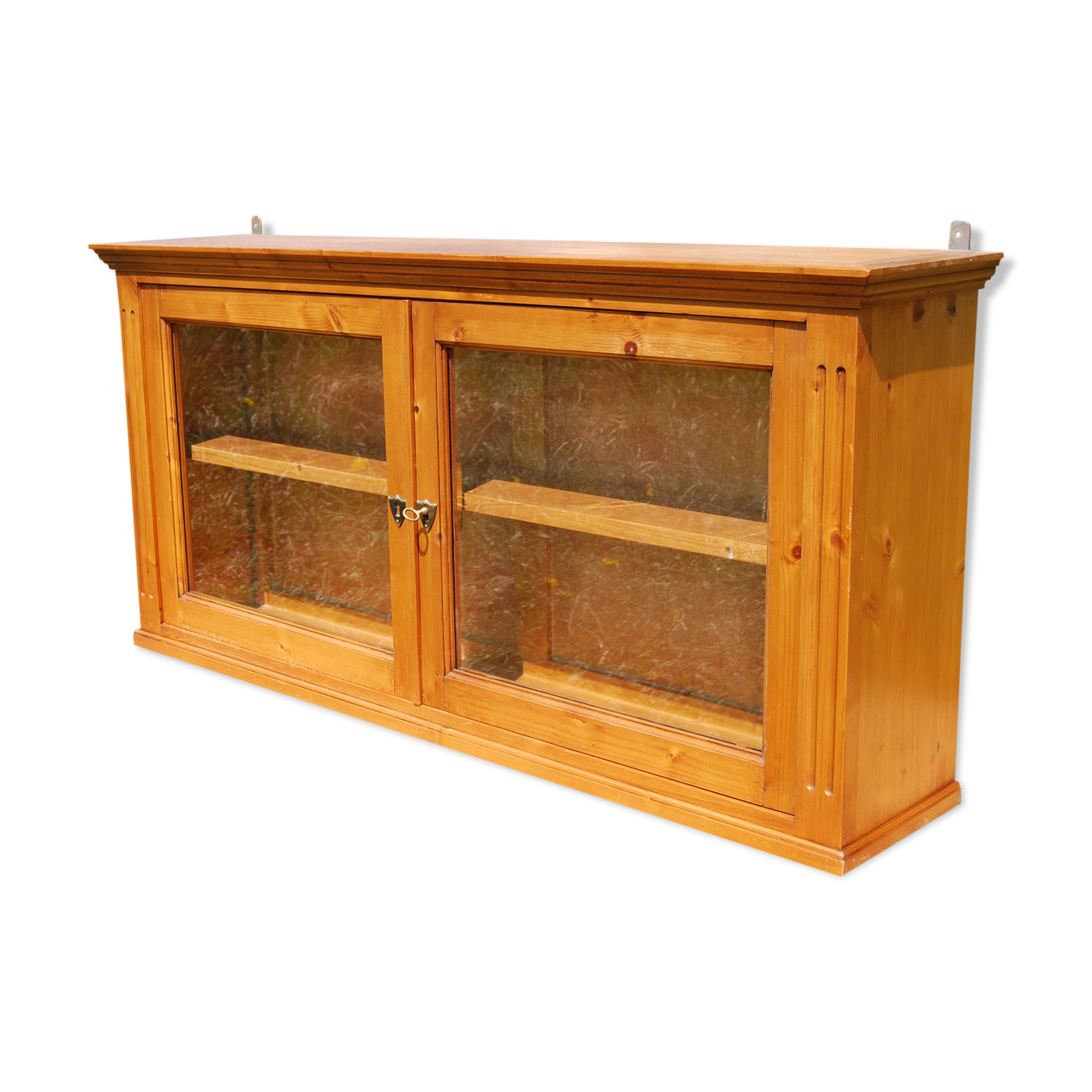 Directoire-style wall showcase in fir