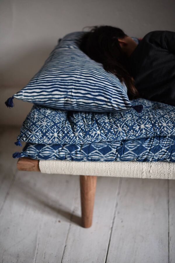 Daybed, charpoy ou lit indien, corde tressée