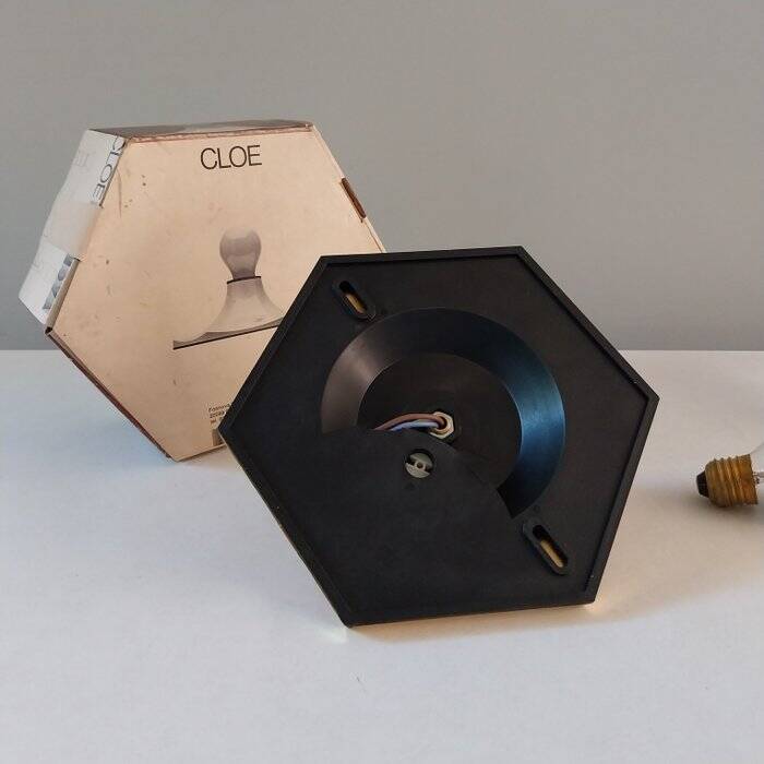 Cloe Italian wall lamp by Fosnova, 1980s