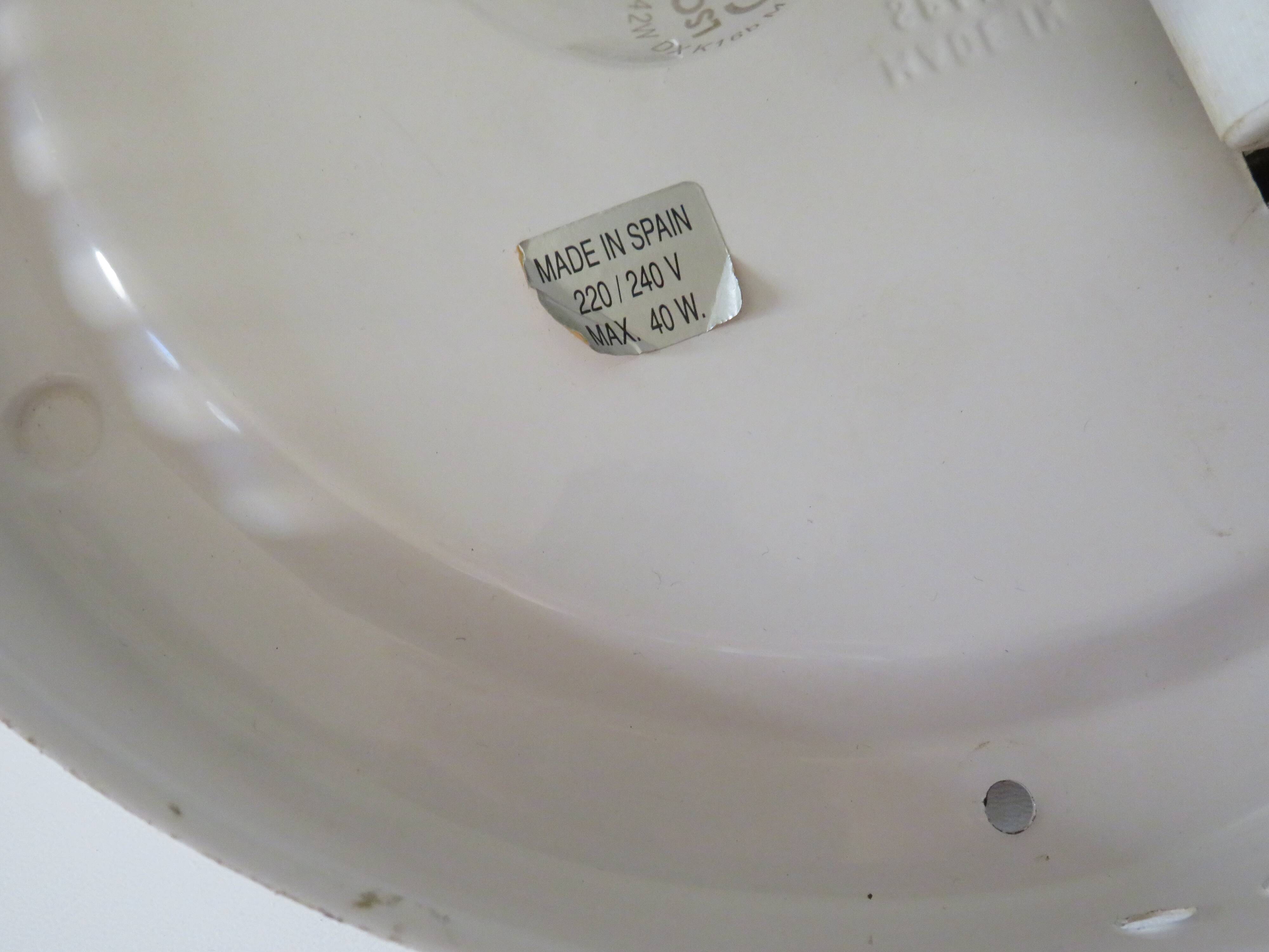 Plafonnier vintage style Hollywood Regency, Espagne 1960