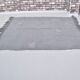 Vintage Anatolian hemp rug in grey, reference 3675