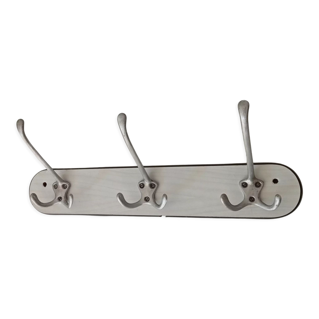 Porte-manteau mural / contemporain / en aluminium / en acier chromé