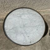 Table basse bouillotte style Louis XVI
