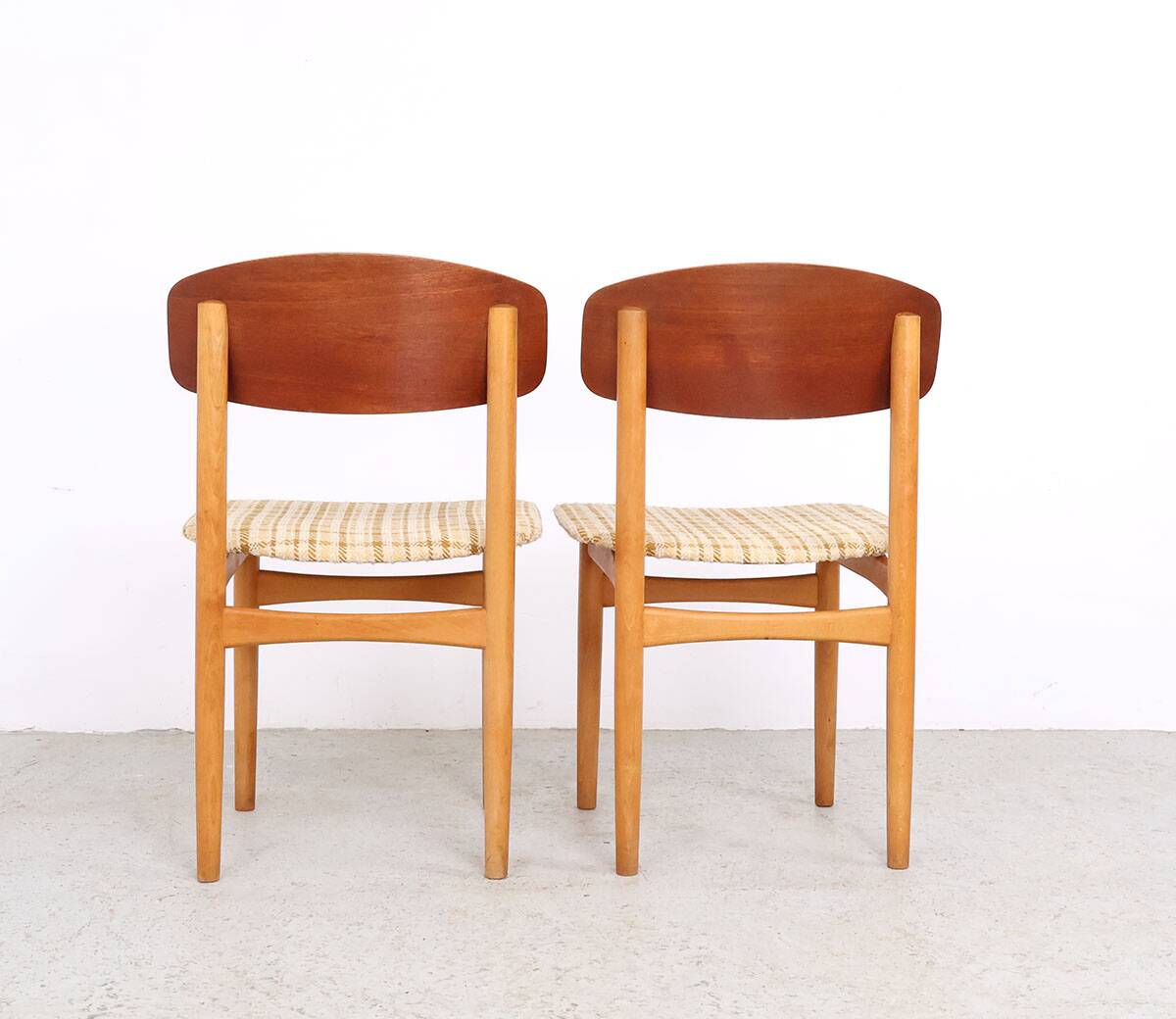 Børge Mogensen model 122 dining chairs by Søborg Møbelfabrik, 1952