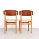 Børge Mogensen model 122 dining chairs by Søborg Møbelfabrik, 1952