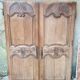 Double portes anciennes de placard