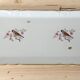 Plat à cake porcelaine vintage
