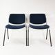 Pair of modernist chairs, Anonima Castelli, designed by G. Piretti, Italy