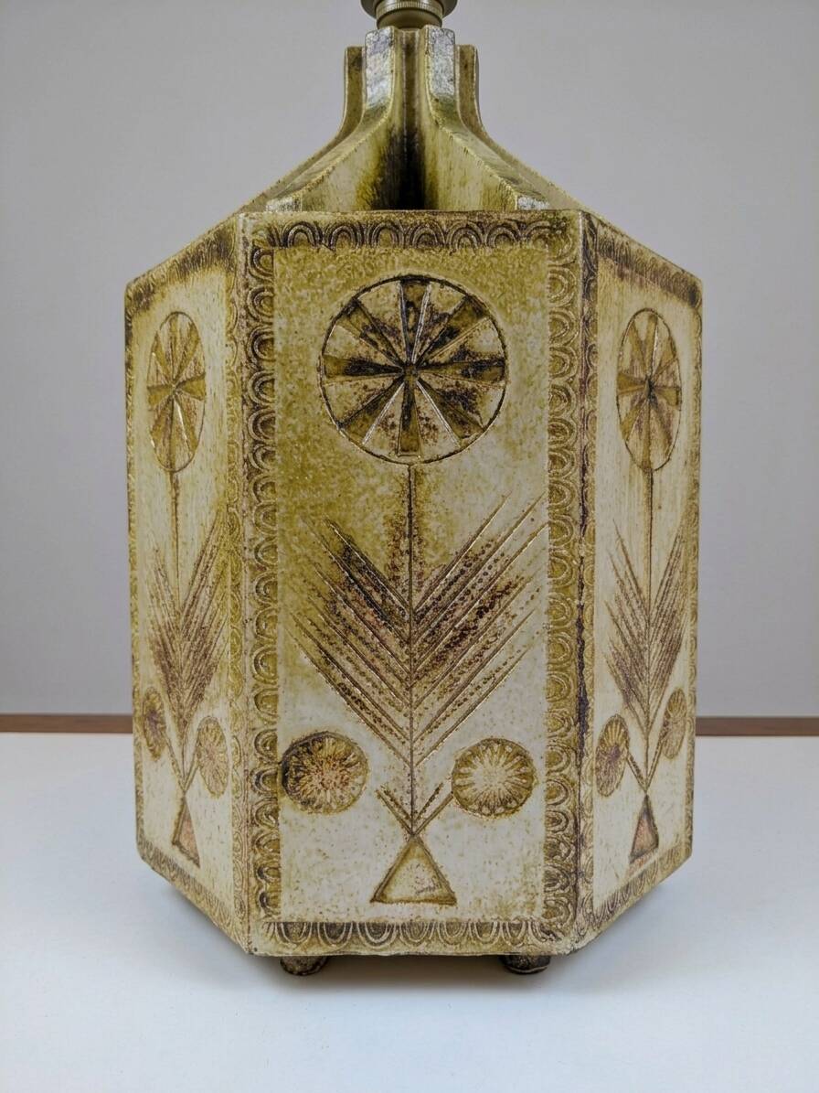Stoneware lamp