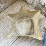 Set of 2 free-form fiberglass planters