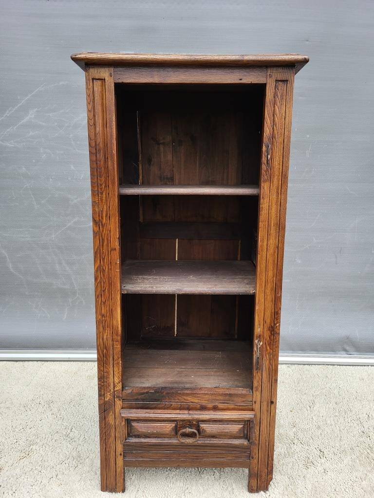 Small country unit with 3 shelves 19th century "in its own juice"