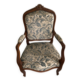 Louis Philippe style cabriolet armchair