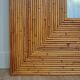 Rattan mirror XXL 120cm x 120cm