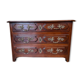 Commode noyer 18e