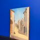 Huile sur carton vintage