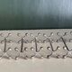 Knife holder Christofle silver metal early twentieth century.