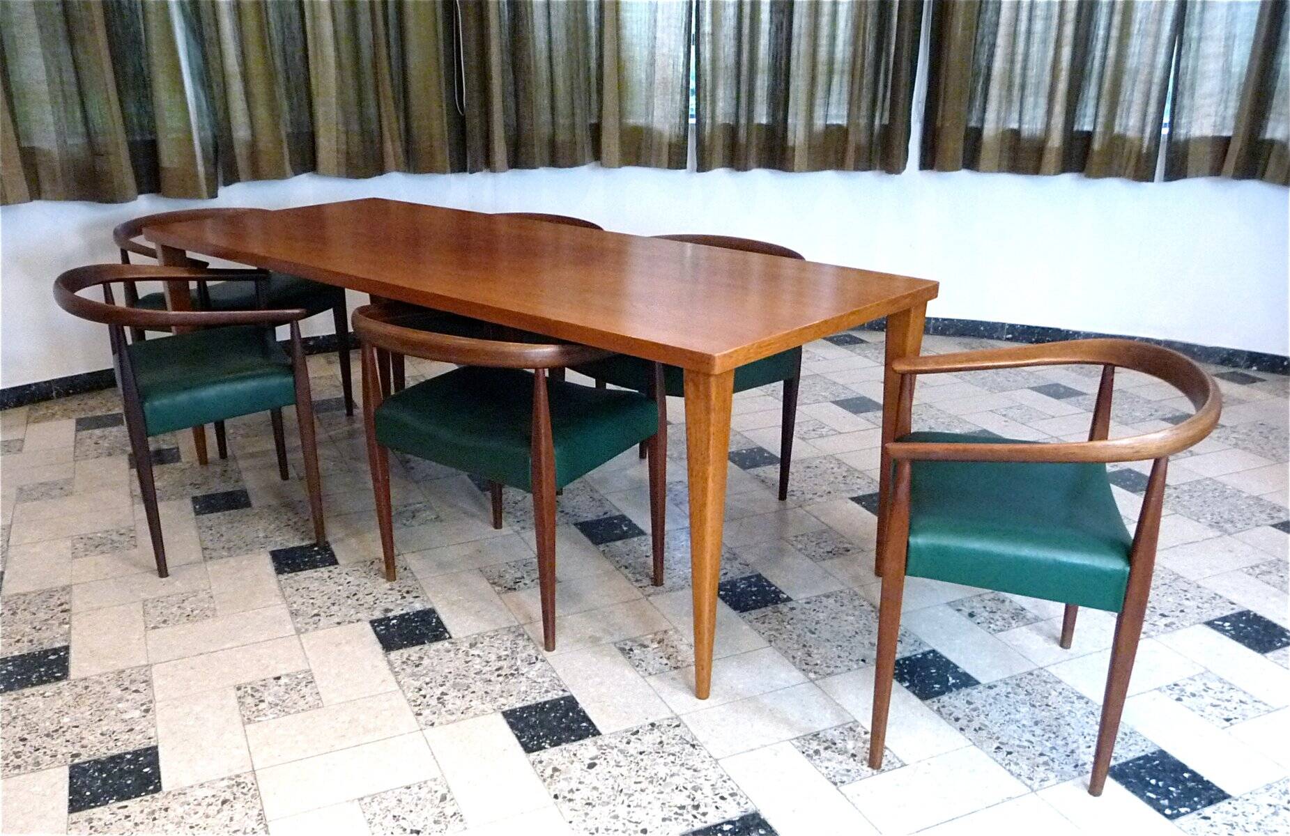 Scandinavian Dining table by Nanna Ditzel for P. K. Saværk, Denmark 1950s