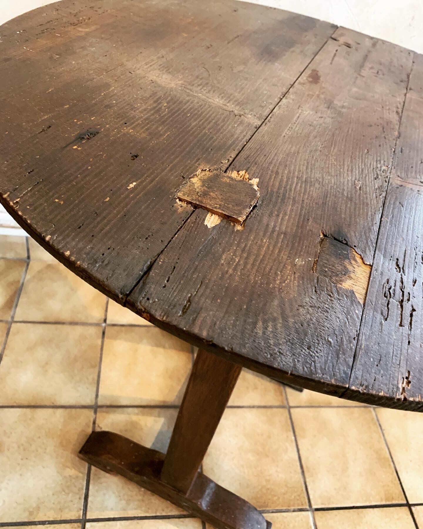 Winemaker's table
