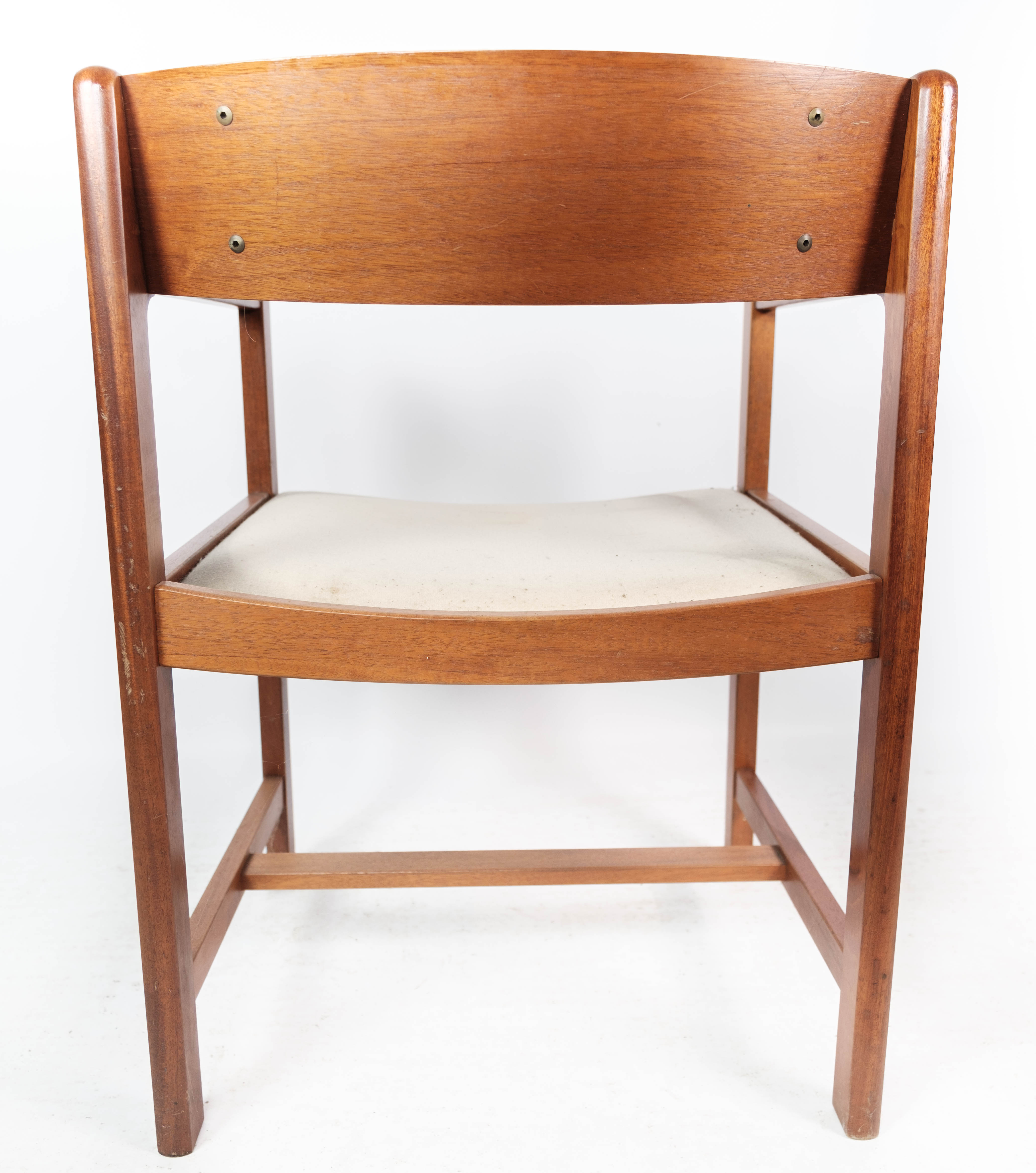 Armchair in mahogany of Danish design  by Søborg Furniture, 1960s
