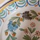Antique hollow plate from Nevers pottery.