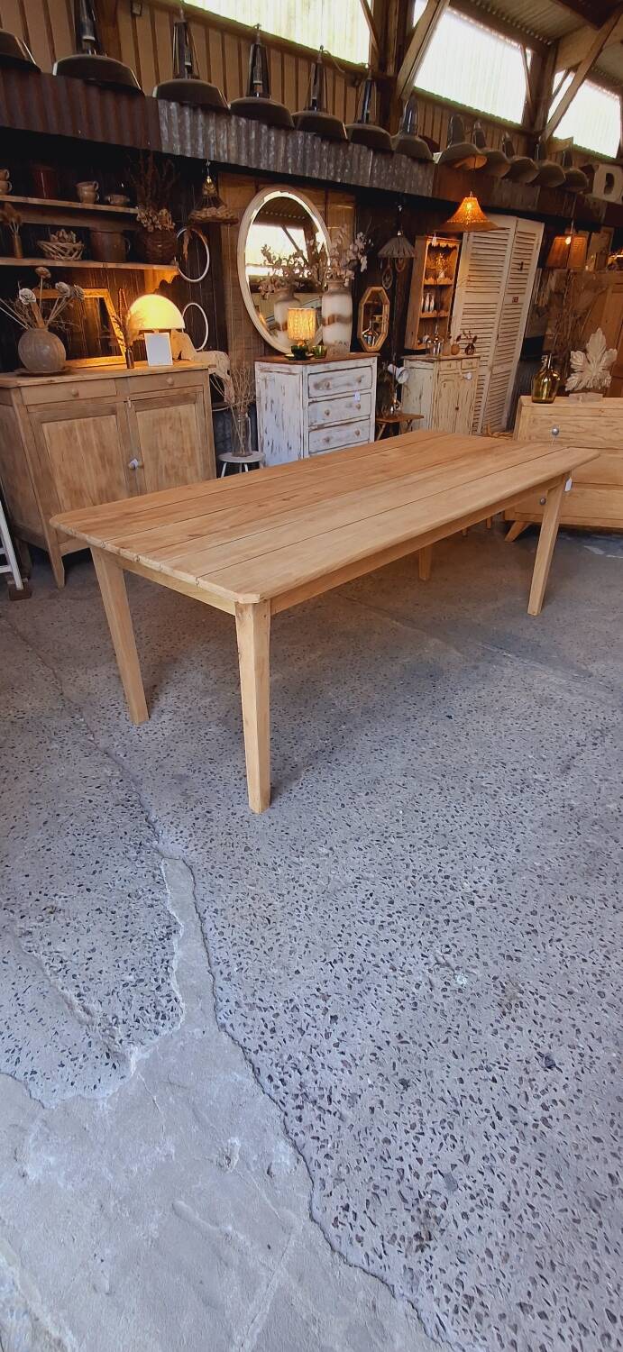 Antique farmhouse table