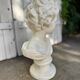 Plaster bust
