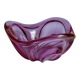 Huge Murano Glass Bowl in Purple