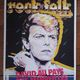 Vintage promotional poster for Rock&folk magazine: David Bowie