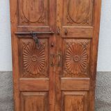 Old wooden door