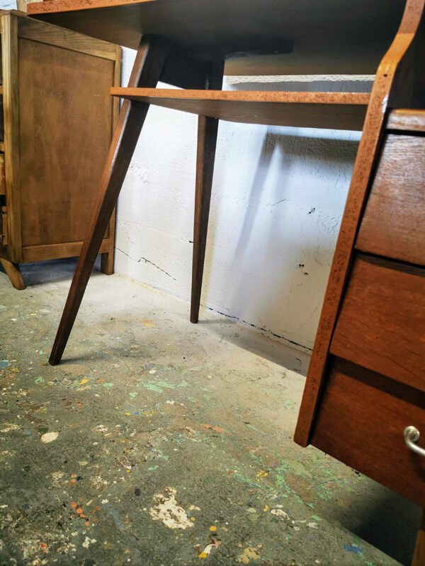 Scandinavian vintage design desk