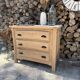 Commode chêne massif