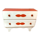 Vintage wood toy doll chest of drawers child