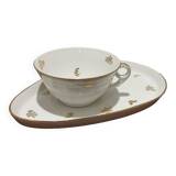 Limoges porcelain cup and tray: a selfish one